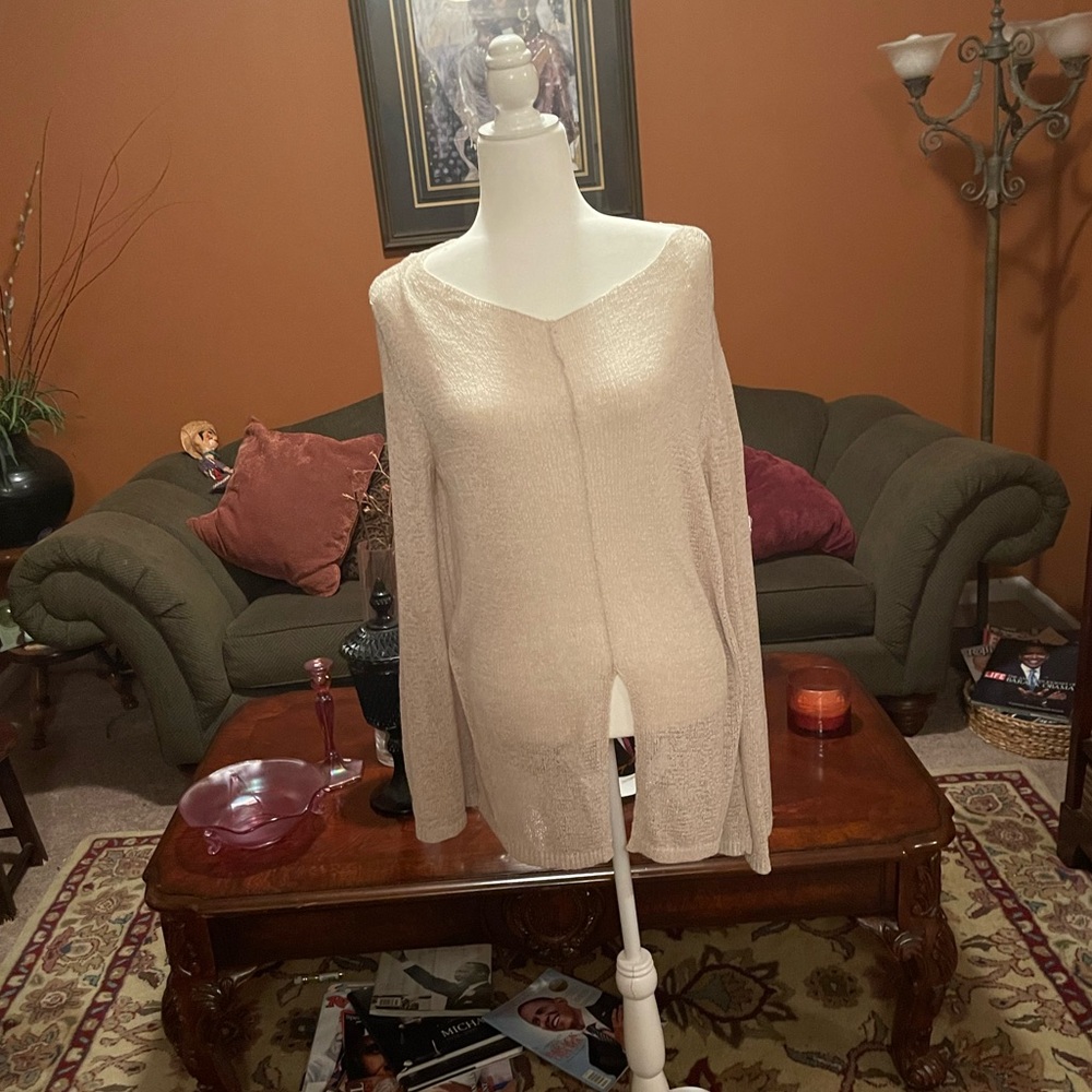 Split-Hem Sweater - Gabrielle Union Collection